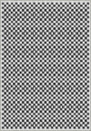 Ophelia Black and White Checkered Rug