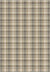 Odette Beige Plaid Rug