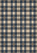 Odette Washable Plaid Rug