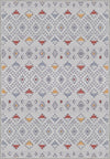 Mateo Grey Aztec Rug