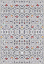 Mateo Grey Aztec Rug