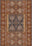 Andrew Orange Brown Vintage Rug