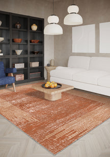 Ayden Modern Orange Rug