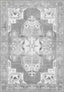 Adrian Grey Medallion Rug