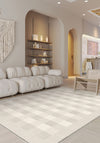 Liam Bordered Cream Rug