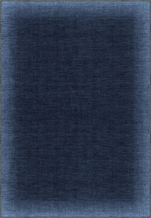 Madison Bordered Navy Blue Rug