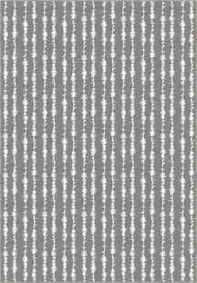 Penelope Grey Striped Washable Rug