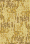Eli Abstract Yellow Rug