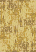 Eli Abstract Yellow Rug