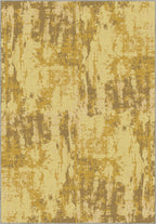 Eli Abstract Yellow Rug