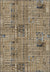 Nora Abstract Brown Modern Rug