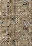 Nora Abstract Brown Modern Rug