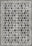 Elvara Bordered Grey Washable Rug