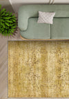 Hudson Yellow Medallion Rug