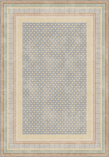 Wynn Colourful Bordered Rug