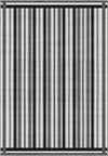 Maris Black and White Modern Rug