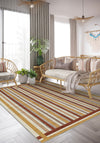 Maris Colourful Bordered Rug