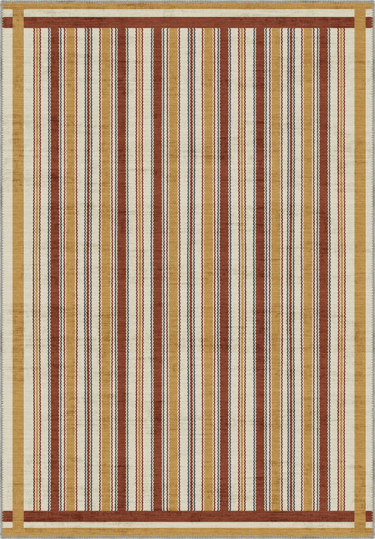 Maris Colourful Bordered Rug
