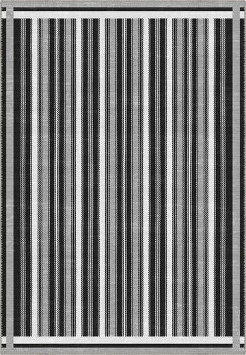 Maris Black and White Rug