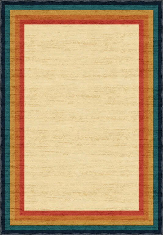 Savannah Washable Colourful Rug