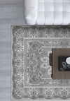 Dorian Grey Medallion Rug