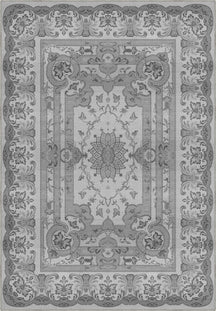 Dorian Grey Medallion Rug