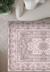 Dorian Washable Pink Rug