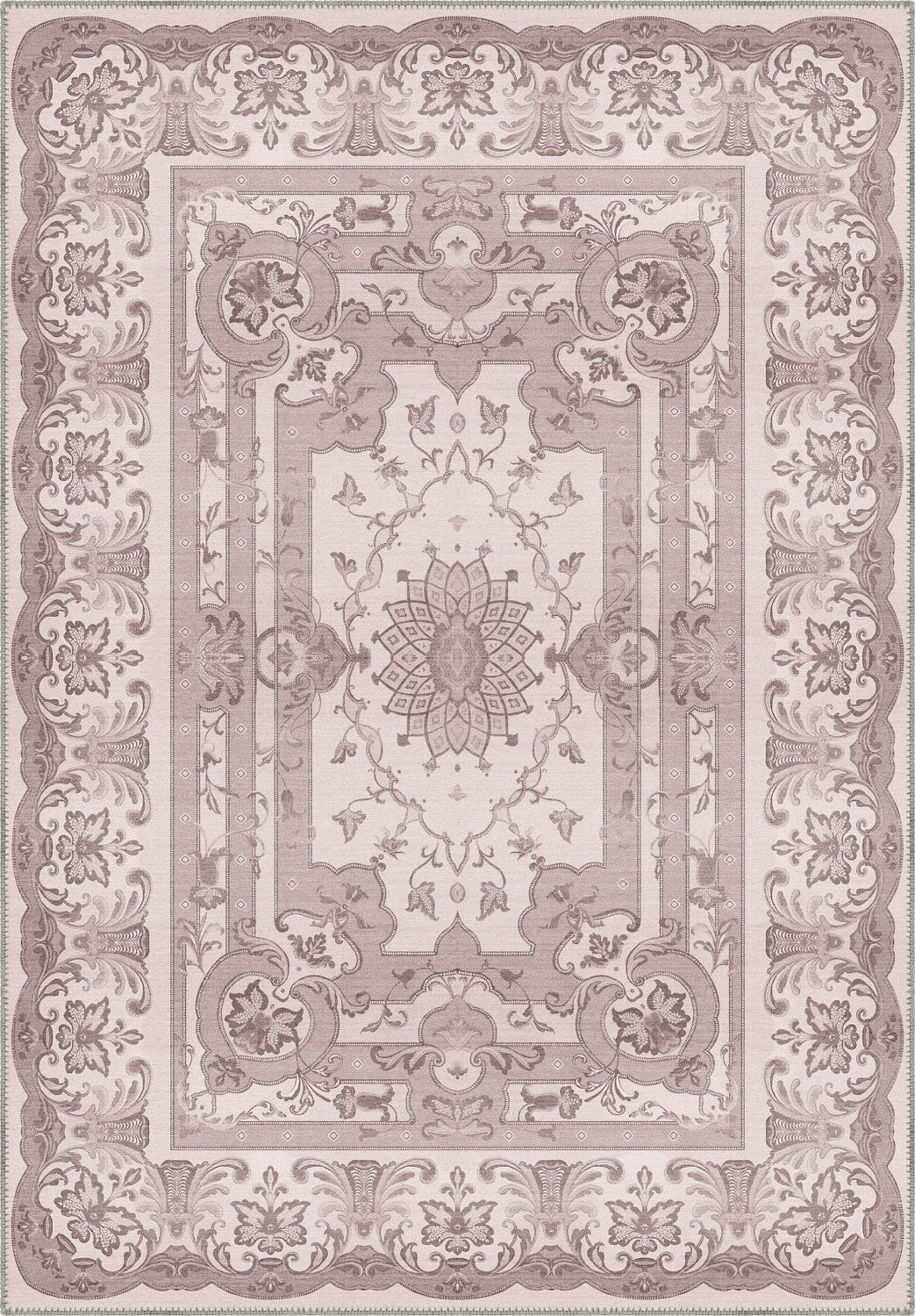 Dorian Washable Pink Rug