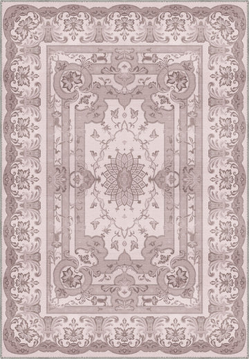 Dorian Washable Pink Rug