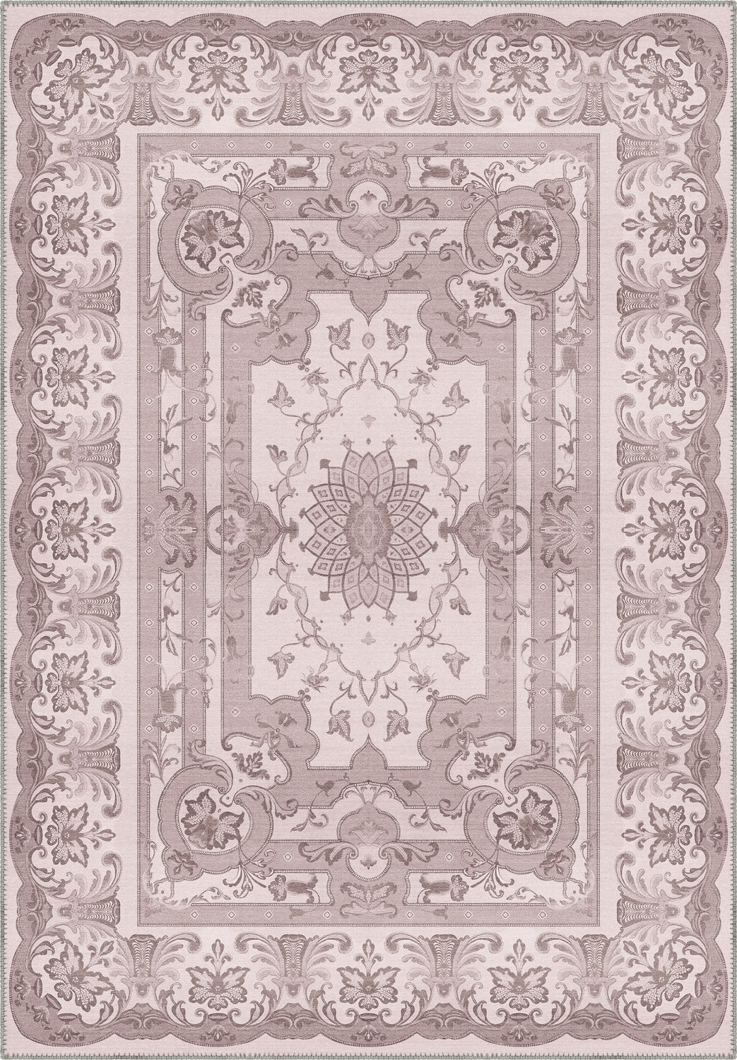 Dorian Washable Pink Rug