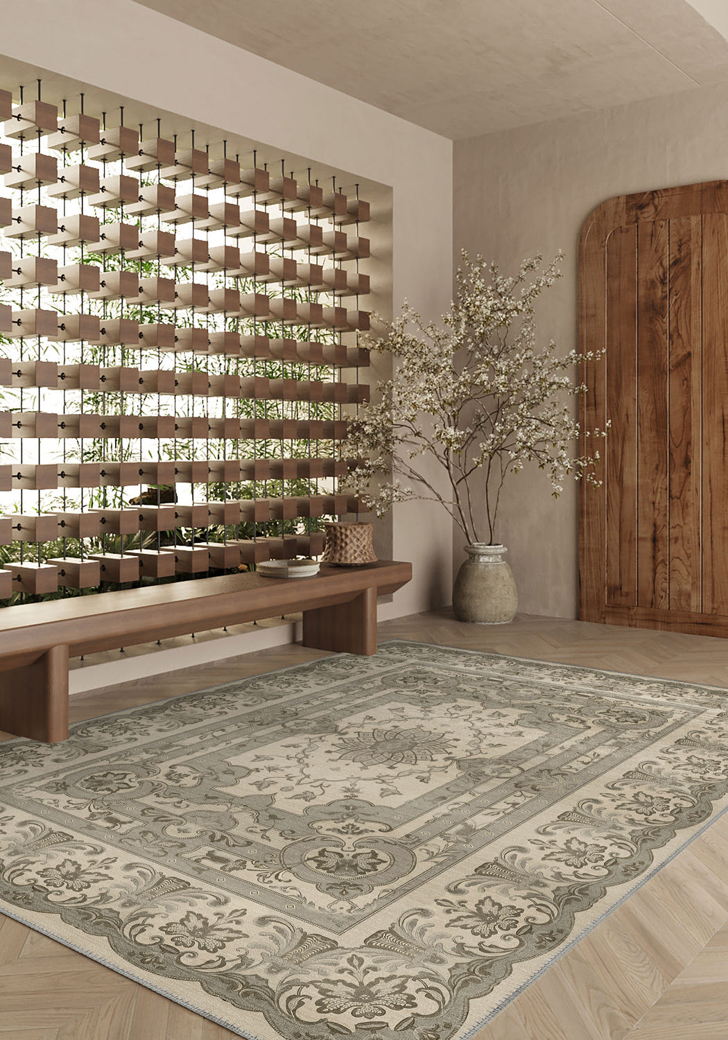 Dorian Beige Turkish Rug