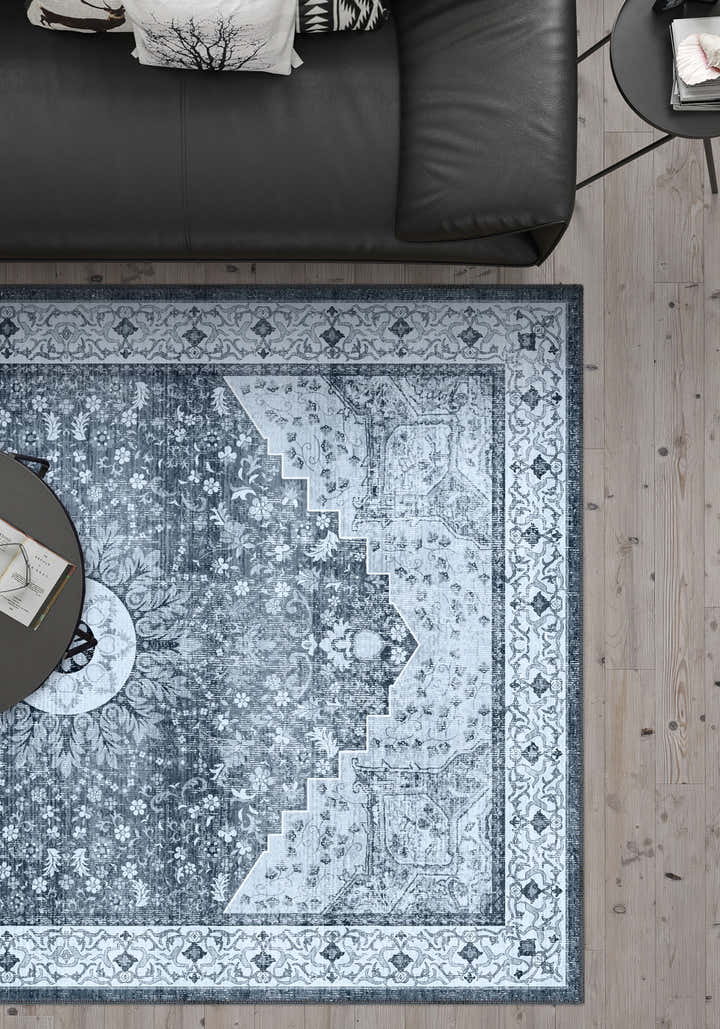 Rhiannon Vintage Navy Rug