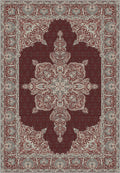 Farinda Burgundy Persian Rug