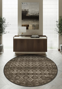 Larona Brown Rustic Rug