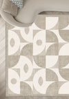 Ondara Beige Geometric Rug