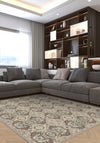 Lysandra Medallion Beige Rug