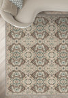 Lysandra Medallion Beige Rug