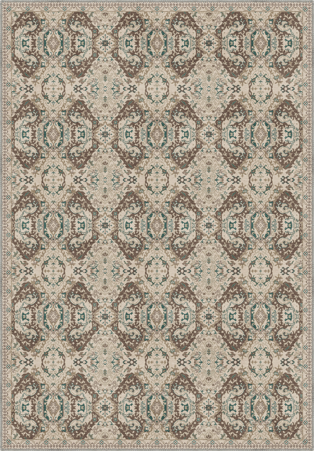 Lysandra Medallion Beige Rug