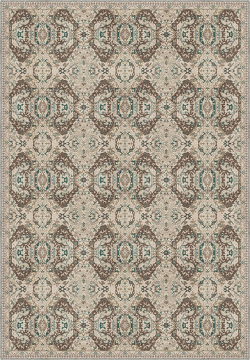 Lysandra Medallion Beige Rug