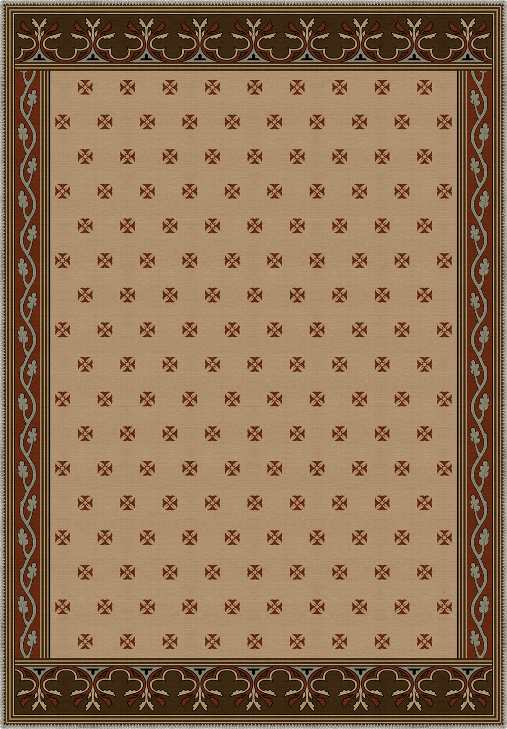 Sanctuaire Earth Gothic Rug