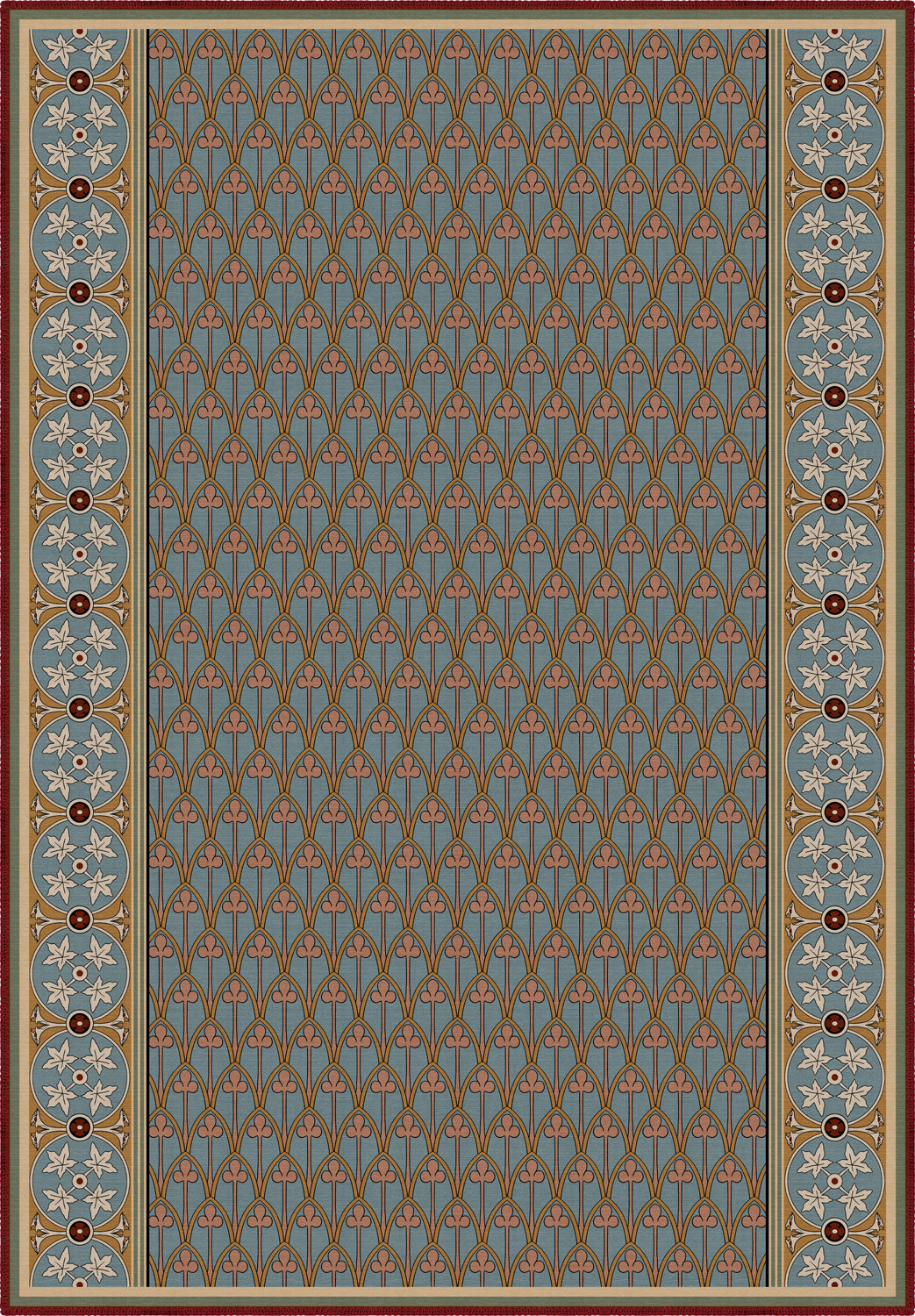 Eloise Gothic Lattice Rug