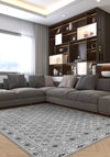 Kael Washable Silver Rug