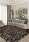 Kael Brown Washable Rug