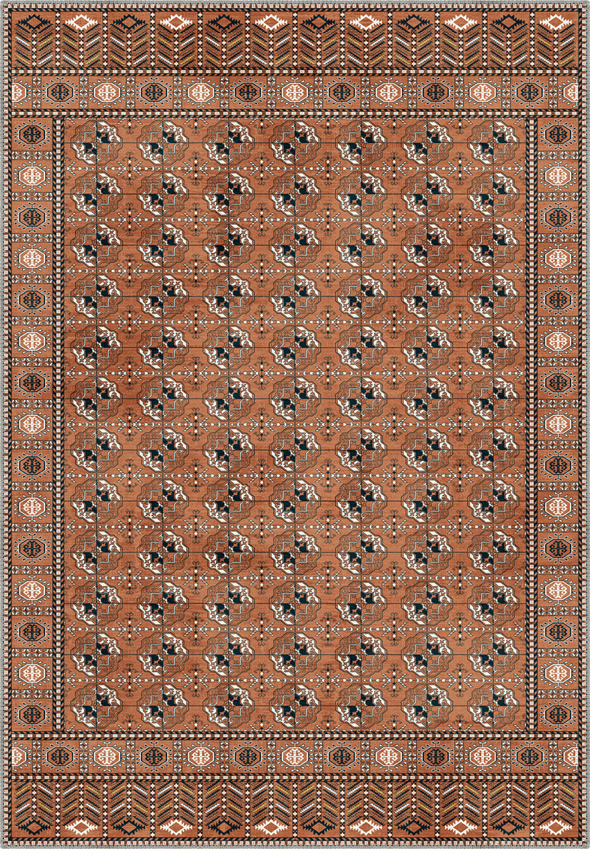 Kael Orange Vintage Rug