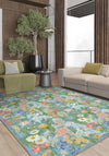 Spring Garden Floral Rug