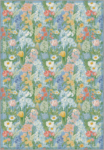 Spring Garden Floral Rug