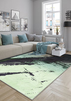 Silva Green Abstract Rug