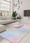 Serene Abstract Pastel Rug