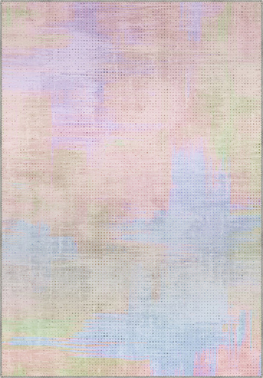 Serene Abstract Pastel Rug