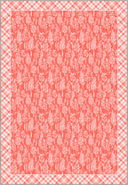 Alder Floral Coral Rug